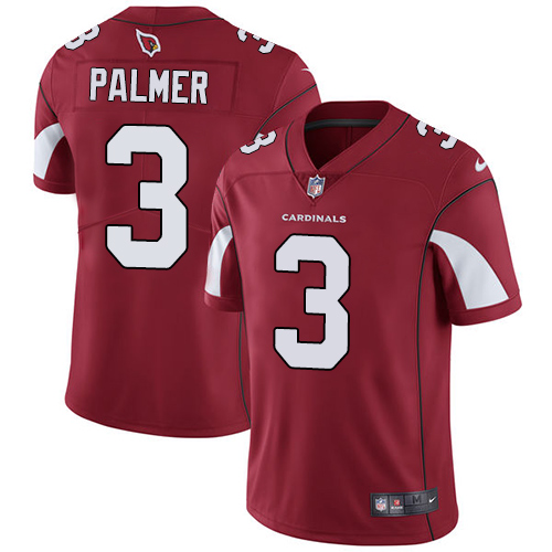 Nike Cardinals #3 Carson Palmer Red Team Color Men's Stitched NFL Vapor Untouchable Limited Jersey - Click Image to Close